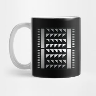 “Dimensional Funk (4)” - V.1 Grey - (Geometric Art) (Dimensions) - Doc Labs Mug